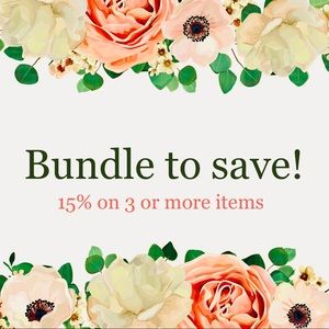 Bundle for discounts. Offers welcome!